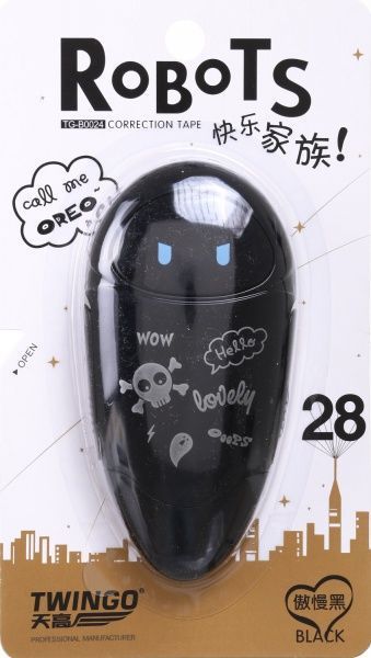 Коректор стрічковий Robots чорний