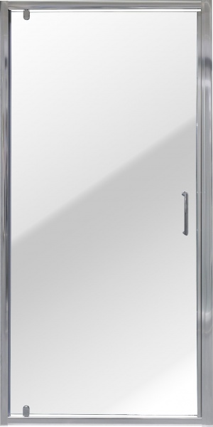 Душові двері Alex Baitler BD100.4110A 1000х2000 мм прозорий 