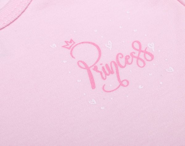 Боди детское для девочки Bambinelli Princess Б301-3 р.68 розовый 