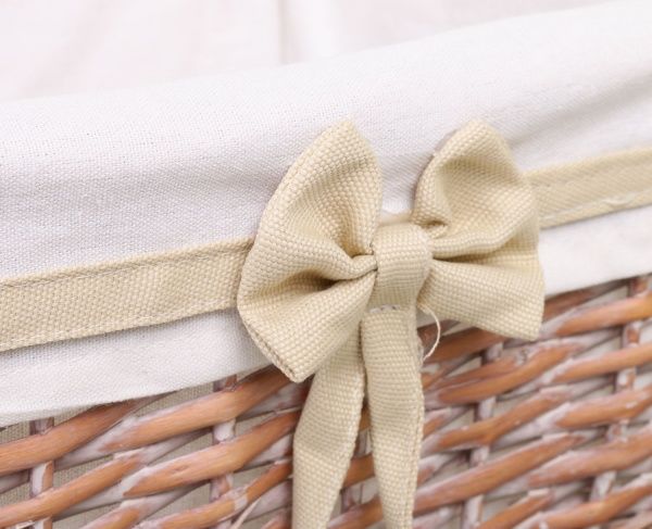 Кошик плетений з текстилем Tony Bridge Basket дитячий 39x29x18 см HQ10-072-4 