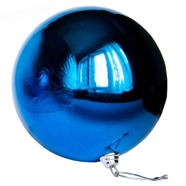 Шар новогодний Девилон 30 см 250201 синий