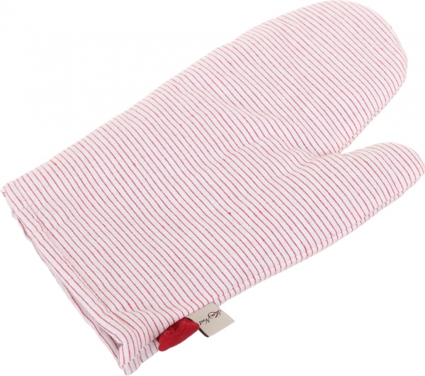 Рукавица красная полоска 18x31 см красный La Nuit 