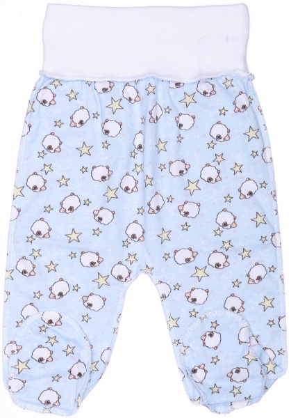 Повзунки ясельні Фламінго р.56 блакитний 680-130 