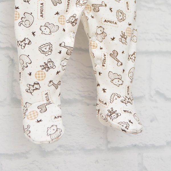 Чоловічок унісекс Blanka Африка р.56–62 білий 12890 