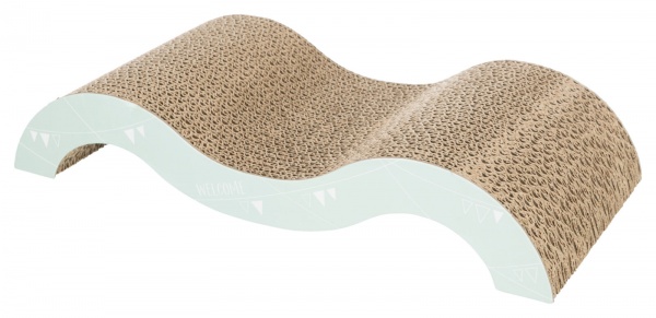 Царапки Trixie Junior картон светло-сиреневый с мятным 38х7х18 см