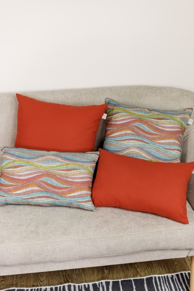 Подушка декоративна AWAY ABOUT 45x45 см різнокольоровий Прованс 