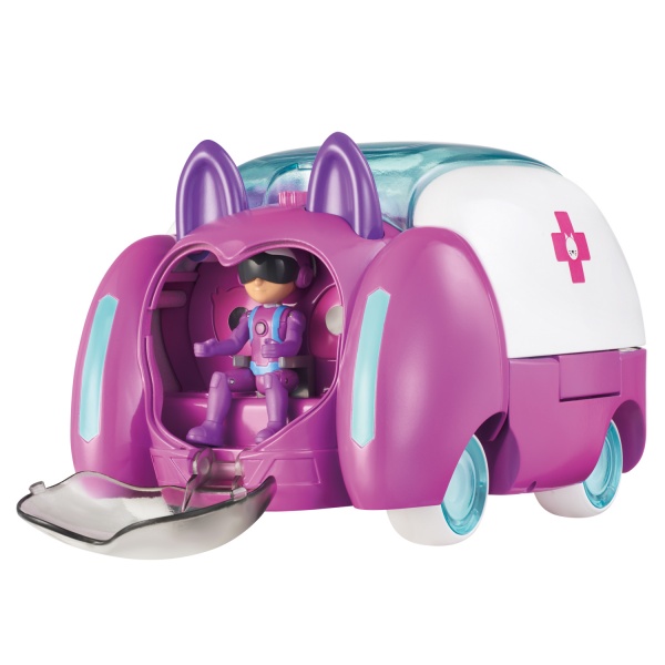 Іграшка-трансформер Petronix Defenders Киця велика плюс фігурка Емми 123197 