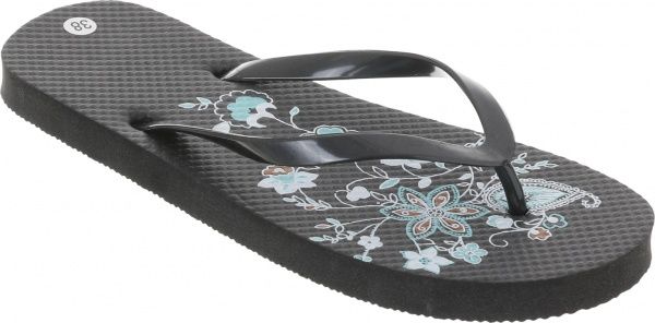 Шлепанцы Spring flowers р. 38 черный