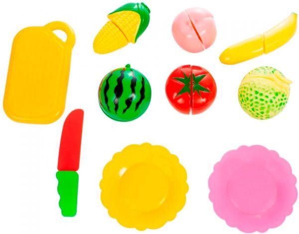 Ігровий набір Bebelino для різання фруктів та овочів