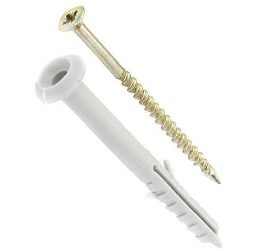 Дюбель швидкого монтажу ударний 6x60 мм 40 шт. з воротником Expert Fix