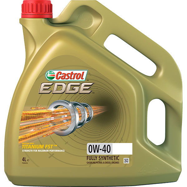 Моторное масло Castrol Edge Titanium FST А3/В4 0W-40 4 л