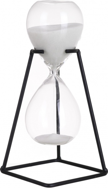 Годинник пісочний декоративний на підставці 19 см HZ1911140