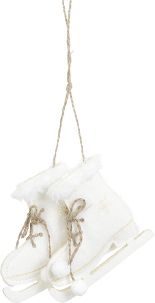 Декорация новогодняя Коньки 11х1х10 см DH8056010