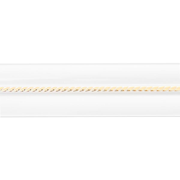 Карниз Талсистем 801038 одна косичка белый 2.5 м