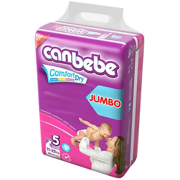 Подгузники CanBebe Comfort Dry Jumbo 5 11-25 кг 40 шт