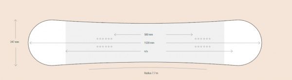 Сноуборд Firefly Furious 152 см