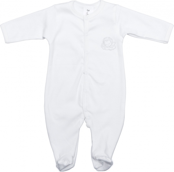 Комбинезон детский для мальчика Bambinelli с крылышками р.62 белый 