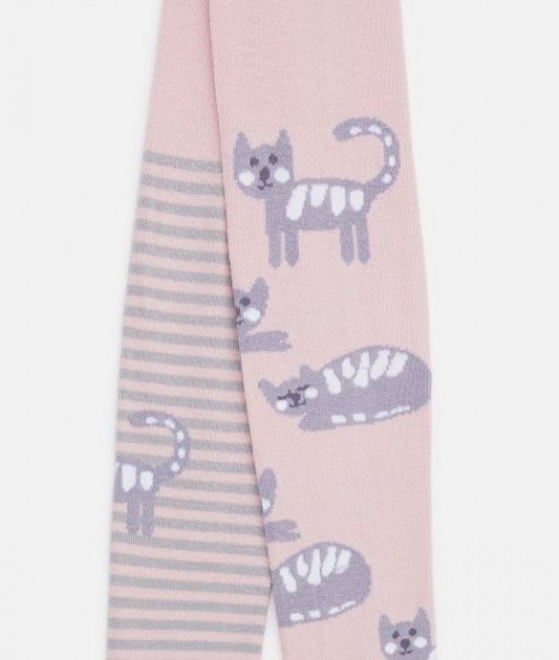 Колготки для девочек Wola W28.01N 273р.104-110 розовый 