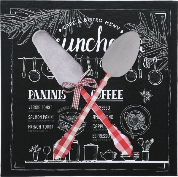 Картина Лопатка с ложкой 28x28 см XCM178310T 