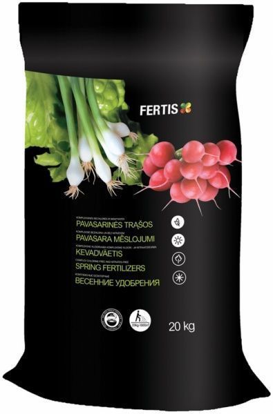 Удобрение весеннее Arvi Fertis НПК 13-10-15+ME 20 кг