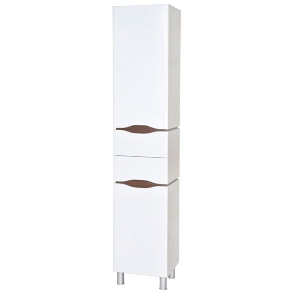 Пенал підлоговий Aqua Rodos Венеція 40 з кошиком для білизни правосторонній