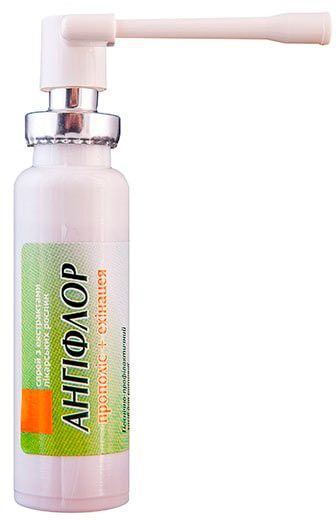 Спрей Флорі Спрей Ангифлор прополис+эхинацея 30 мл