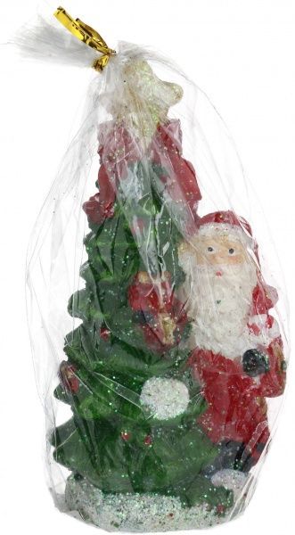 Свеча-сувенир Елка с Дедом Морозом 791156