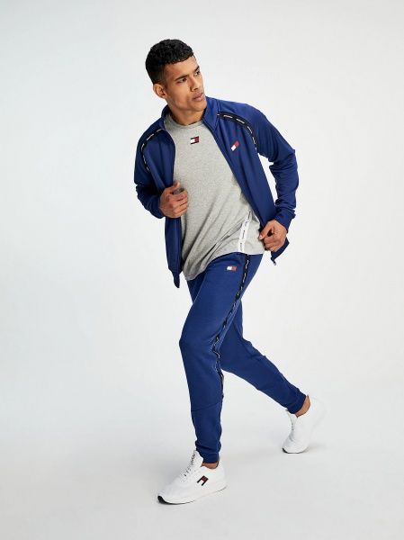 Штани Tommy Hilfiger FLEECE CUFFED TAPE PANT S20S200367-C7H р. XL синій