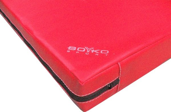 Мат гімнастичний BOYKO SPORT 100x100x10 см bs4012103007 червоний