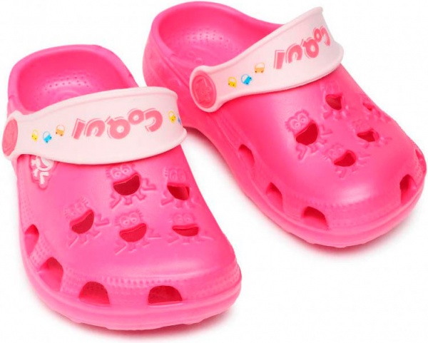 Сабо Coqui Lt. fuchsia/Pale pink 8701-100-3655 р.EUR 31/32 рожевий