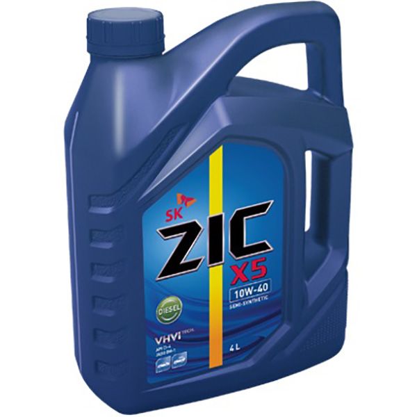 Моторное масло ZIC X5 10W-40 4 л (162660)