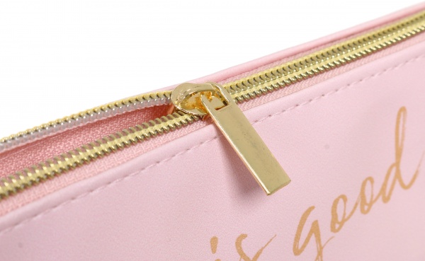 Пенал школьный Жизнь прекрасна Nota Bene розовый