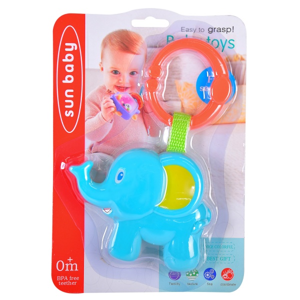 Іграшка-брязкальце підвісне Слоник 588-7