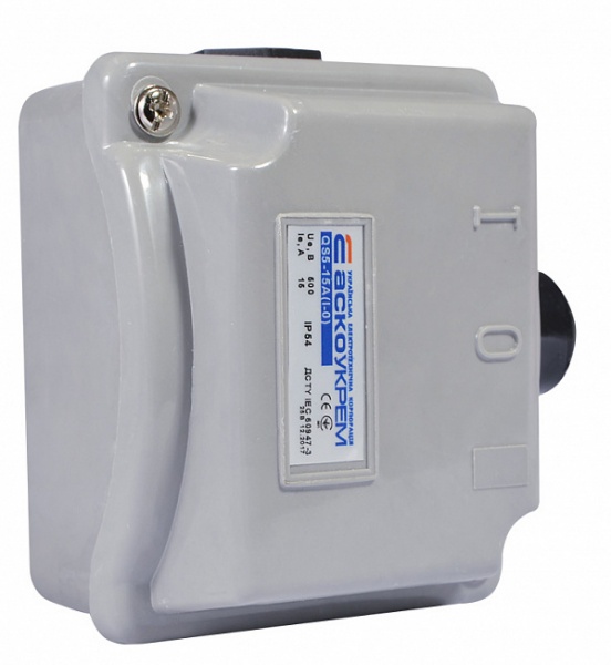 Роз’єднувач АСКОУКРЕМ 1-0 на 15А (QS5-15A) A0100010001