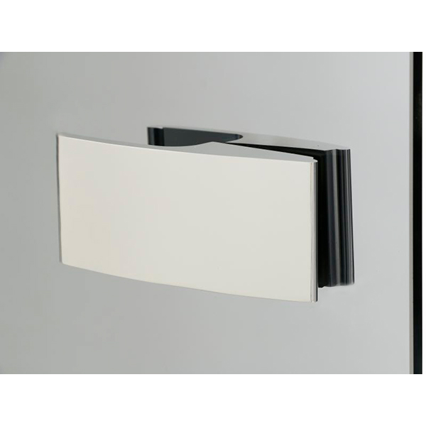 Душевая дверь К-927-1 хром/чайное стекло