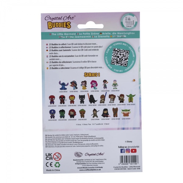 Мозаїка Crystal Art Русалонька CAFGR-DNY006