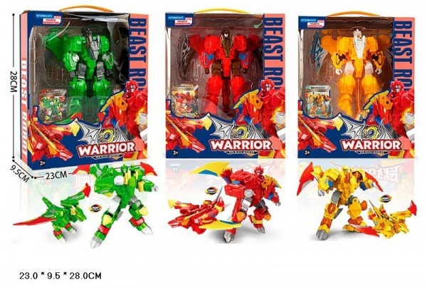 Іграшка-трансформер Shantou 3 види у коробці 23х9,5х28 см 034 