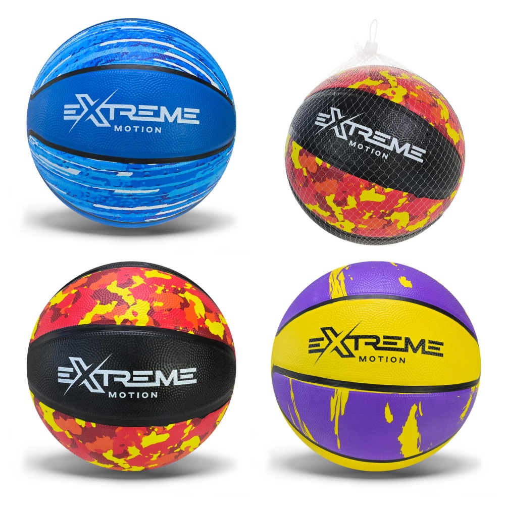 Баскетбольный мяч Extreme Motion BB25598 р. 7 в ассортименте