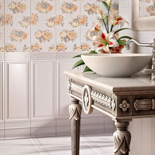 Плитка InterCerama Arte БШ 132 061 Бордюр широкий 17.5х23