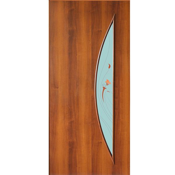 Дверне полотно ОМіС Вітрило ЗС+КМ 800 мм горіх