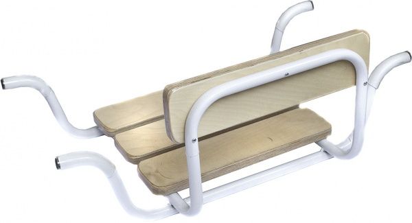 Сиденье для ванной MEDOK MED-05-008 углубленное со спинкой