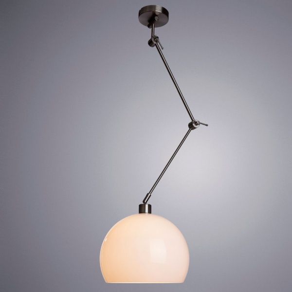 Підвіс Arte Lamp Paolo A1733SP-1SS 1x40 Вт E14 білий 
