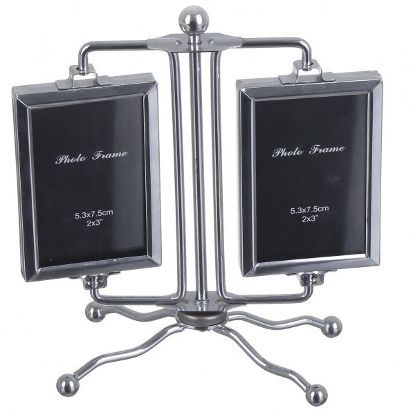 Рамка для фото Foshan 2 шт. 5x7,5 см серый 