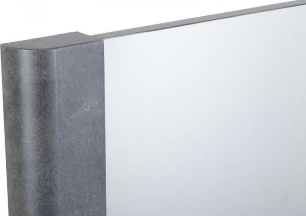 Зеркало Aqua Rodos Акцент темный мрамор 60 см 