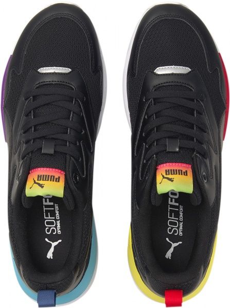 Кроссовки Puma X-Ray Lite Rainbow 36886301 р.UK 7,5 черный