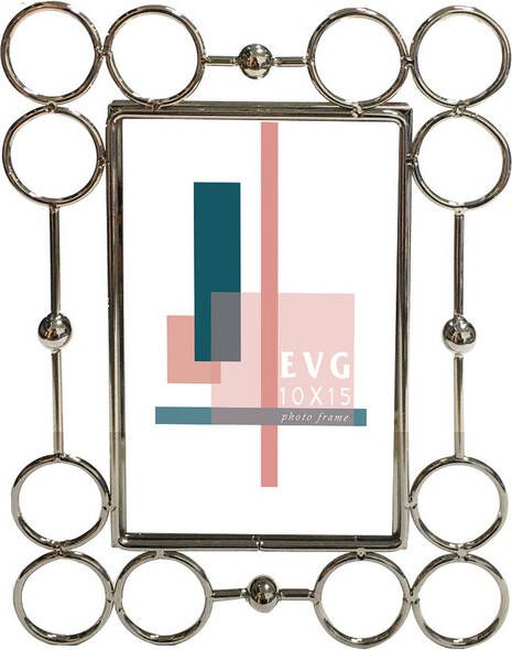 Рамка для фото EVG LBT97S 10x15 см серебристый 