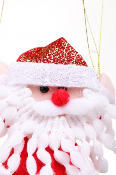 Декоративная подвеска Дед Мороз 22 см разноцветный HFW2001