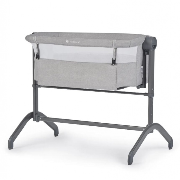 Ліжечко дитяче Kinderkraft Bea Grey KLBEA000GRY0000