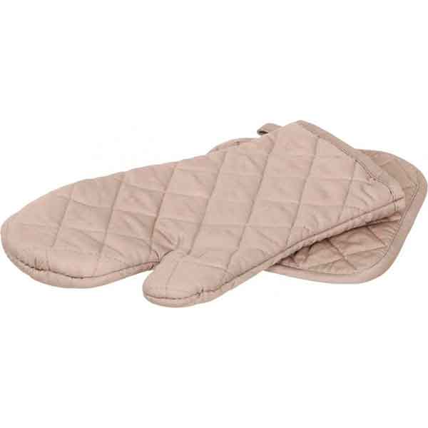 Набір кухонний рукавичка та прихватка 17x30 см бежевий 