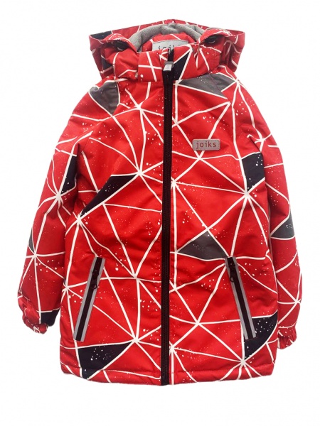 Куртка дитяча для хлопчиків JOIKS р.140 червоний EW-99/140 